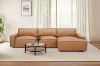 Picture of HAMMOND 100% Oil-Waxed Leather Sectional Modular Sofa