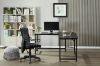 Picture of  [FLOOR MODEL CLEARANCE] VITALI 150 L-Shaped Computer Desk (Black) 