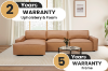 Picture of HAMMOND 100% Oil-Waxed Leather Sectional Modular Sofa - Chaise Facing Left