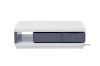 Picture of  [FLOOR MODEL CLEARANCE] HANIMONT 120 Coffee Table with LED Lights (Swivel Storage/High Gloss White Top) 