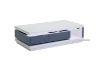 Picture of  [FLOOR MODEL CLEARANCE] HANIMONT 120 Coffee Table with LED Lights (Swivel Storage/High Gloss White Top)
