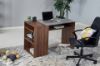 Picture of [FLOOR MODEL CLEARANCE]  BILLY 116 Writing Desk with Shelf *Walnut