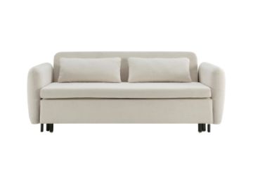 Picture of (FLOOR MODEL CLEARANCE) NOVARA 3 Seater Sofa Bed (Cream)