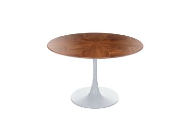 Picture of JACOB D100 Round Dining Table (Walnut Colour)