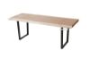 Picture of  [FLOOR MODEL CLEARANCE] TASMAN 2.4M Solid NZ Pine Dining Table (Live Edge)