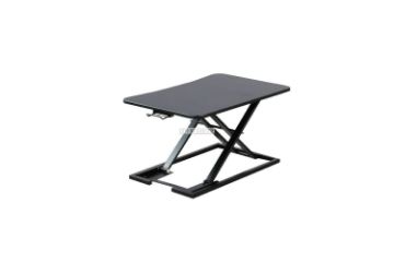 Picture of  [FLOOR MODEL CLEARANCE] JASPER I Height Adjustable Standing Computer Desk (Black)