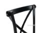 Picture of  [FLOOR MODEL CLEARANCE] ALBION Solid Beech Cross Back Dining Chair with Rattan Seat (Black)