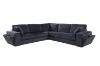 Picture of ALBERTA Corduroy Fabric Sectional Sofa with Built-in Bluetooth Speakers & Wireless Charging