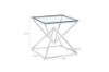 Picture of  [FLOOR MODEL CLEARANCE] PYRAMID Stainless Steel Side Table (Silver)