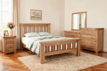 Picture of WESTMINSTER 4PC/5PC/6PC Solid Oak Bedroom Combo in Queen/King/Super King Size
