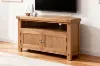 Picture of WESTMINSTER Solid Oak 2-Doors Corner TV Unit
