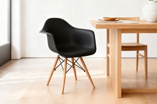 Picture of DAW Replica Eames Dining Armchair (Black)