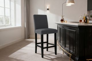 Picture of FIORA High Back Fabric Bar Chair - Each