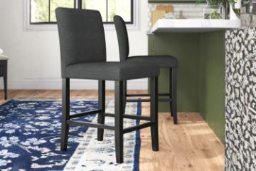 Picture of FIORA High Back Fabric Bar Chair
