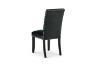 Picture of SERENO High Back Vegan Leather Dining Chair (Black) - Each