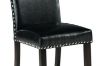 Picture of SERENO High Back Vegan Leather Dining Chair (Black)