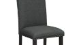 Picture of SERENO High Back Fabric Dining Chair (Charcoal Grey)