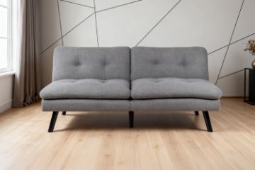 Picture of VARO Teddy Fleece Sofa Bed (Grey)