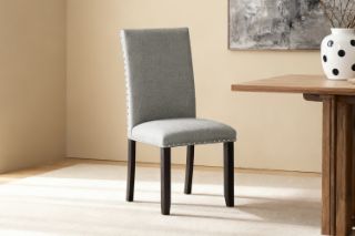 Picture of SERENO High Back Fabric Dining Chair (Grey) - Each