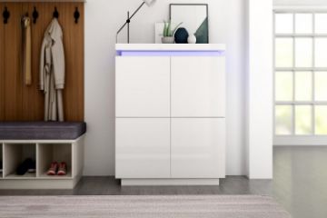 Picture of BLANC Buffet with LED Lights (High Gloss White)