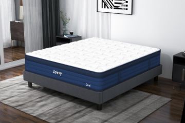 Picture of ZPEEY Dual Comfort Mattress with Distinct Softness Levels for Personalized Support - Queen Size