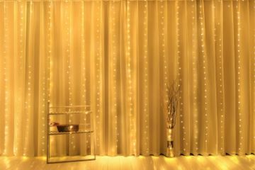 Picture of 364-001 USB 3x3M LED Curtain Lights with Remote Control