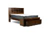 Picture of MALAGA 4PC Storage Bedroom Set in Queen Size (Walnut)