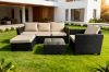 Picture of EUDY 6PC Modular Wicker Outdoor Lounge Sofa Set (Dark+Khaki)
