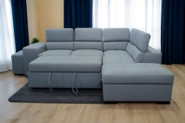 Picture of ASTRID Sectional Sofa/Sofa Bed With Storage Ottoman