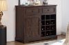 Picture of ODESSA 100 Wine Cabinet/Buffet with 2 Drawers (Espresso)