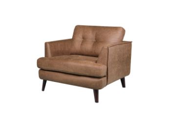 Picture of BARRET 1-Seater Air Leather Sofa/Armchair