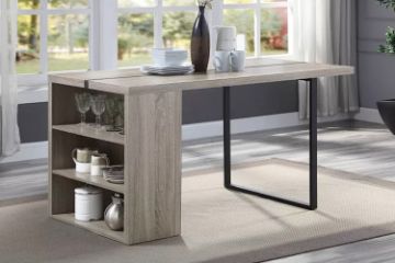 Picture of LITAKE 152 Dining Table with Shelves