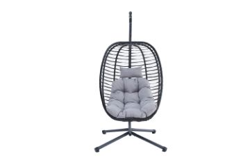 Picture of TUROSS Rattan Outdoor Hanging Egg Chair