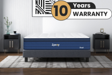 Picture of ZPEEY Dual Comfort Mattress with Distinct Softness Levels for Personalized Support - Queen Size