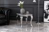 Picture of AITKEN Marble Top Stainless Steel Side Table (Grey)