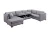 Picture of OAKDALE Chaise Facing Left Sectional Sofa with Storage Seat