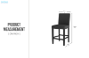 Picture of FIORA High Back Fabric Bar Chair - 2 Chairs in 1 Carton