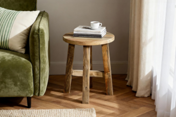 Picture of HECATE D40 Solid Teakwood Side Table