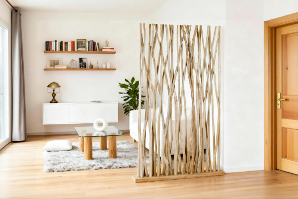 Picture of WILDBRANCH 200x120cm Teak Wood Decorative Screen