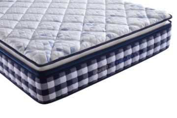 Picture of AUREST 5-Zone Memory Foam Latex Mini Pocket Spring Thick Mattress in Queen Size