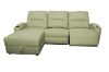 Picture of KIMBERLY Power Reclining Sectional Sofa with Drop-Down Console - Chaise Facing Left