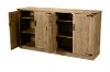 Picture of DORN 4-Door Storage Cabinet with Shelves (Oak Colour)