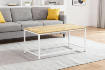 Picture of GASTON 80 Coffee Table (Oak Colour)