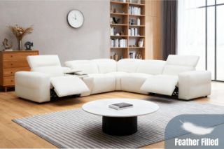 Picture of OMEGA Dual-Motor Reclining Sectional Modular Sofa - 6PC Sofa Set