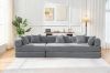 Picture of SINDARA Modular Compressed Sofa/Folding Sofa Bed Range (Grey) - 3 Seater Sofa