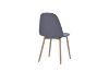Picture of EMBER Dining Chair with Wood-Tone Metal Legs - Each