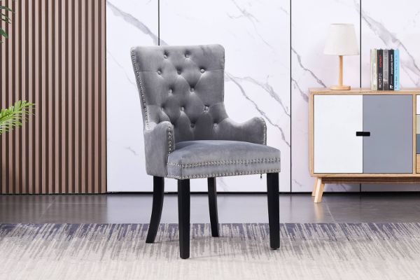 Picture of HALMAR High Back Dining Chair (Grey) 