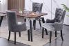 Picture of HALMAR High Back Dining Chair (Grey) 