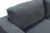 Picture of SIESTA Chaise Facing Right Sectional Fabric Sofa (Dark Grey）