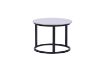 Picture of RADIUS Sintered Stone Table Top Nesting Coffee Table (Grey&Off White)
